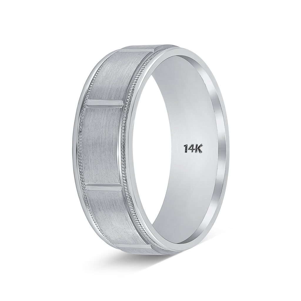 Weddings Bands for Him and Her Diamond Cut