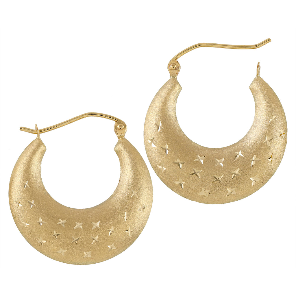 14k yellow gold Hoop Earrings